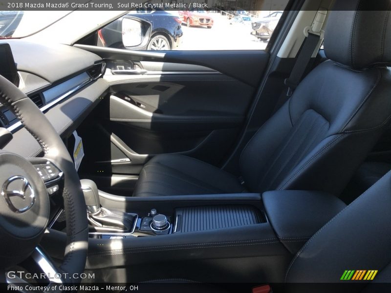 Soul Red Crystal Metallic / Black 2018 Mazda Mazda6 Grand Touring