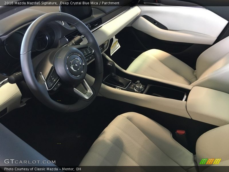  2018 Mazda6 Signature Parchment Interior