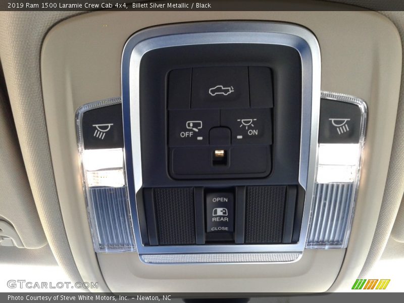 Controls of 2019 1500 Laramie Crew Cab 4x4