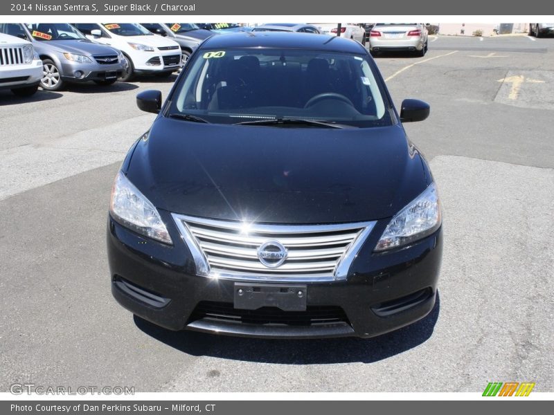 Super Black / Charcoal 2014 Nissan Sentra S