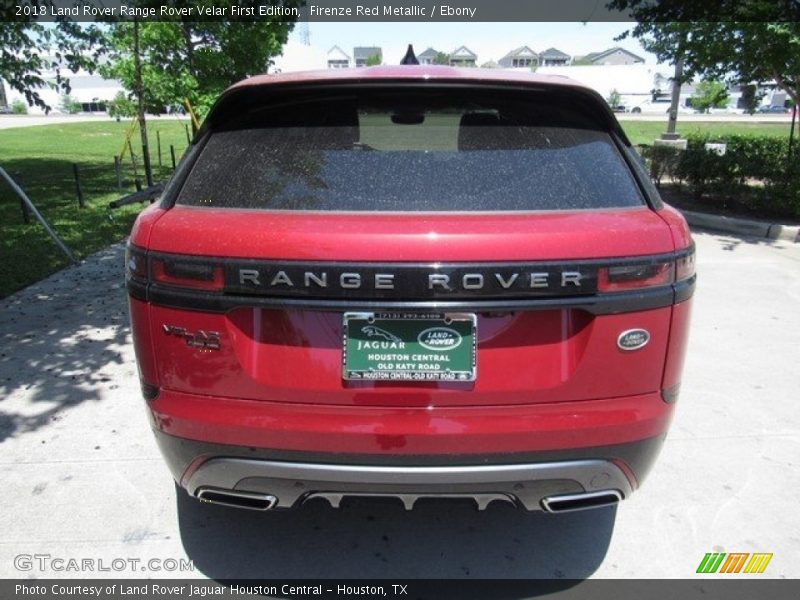 Firenze Red Metallic / Ebony 2018 Land Rover Range Rover Velar First Edition