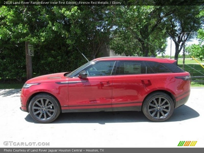 Firenze Red Metallic / Ebony 2018 Land Rover Range Rover Velar First Edition