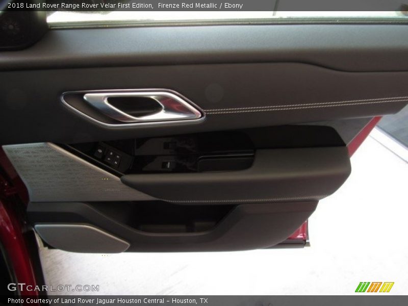 Firenze Red Metallic / Ebony 2018 Land Rover Range Rover Velar First Edition