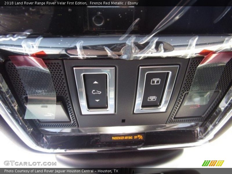 Firenze Red Metallic / Ebony 2018 Land Rover Range Rover Velar First Edition