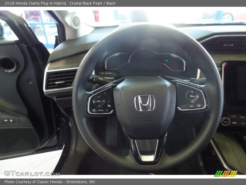 Crystal Black Pearl / Black 2018 Honda Clarity Plug In Hybrid