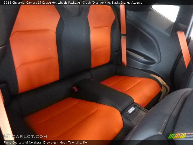 Rear Seat of 2018 Camaro SS Coupe Hot Wheels Package