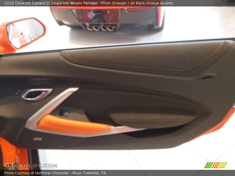 Door Panel of 2018 Camaro SS Coupe Hot Wheels Package