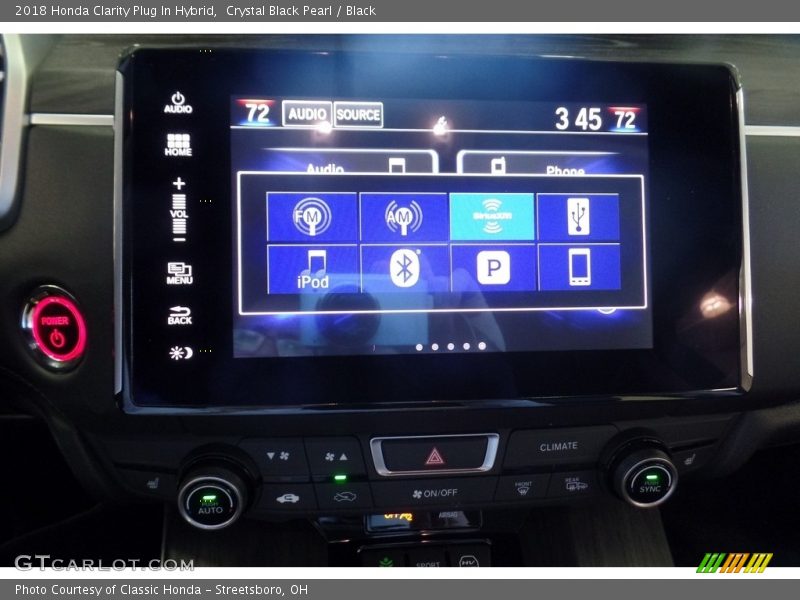 Crystal Black Pearl / Black 2018 Honda Clarity Plug In Hybrid
