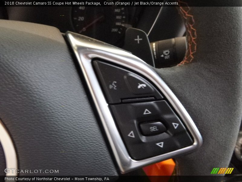 Controls of 2018 Camaro SS Coupe Hot Wheels Package