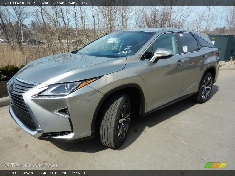 Front 3/4 View of 2018 RX 350L AWD