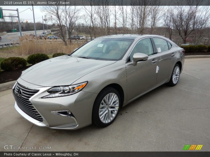 Atomic Silver / Flaxen 2018 Lexus ES 350