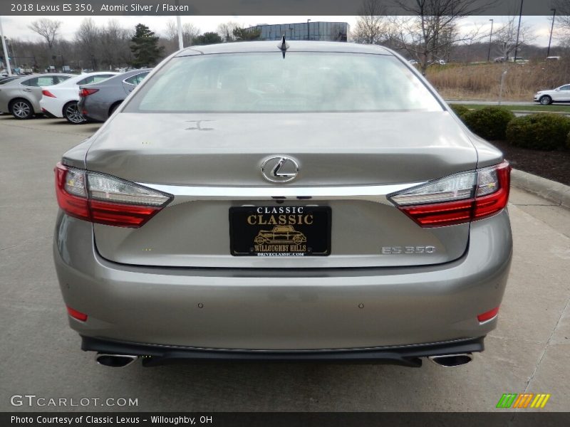 Atomic Silver / Flaxen 2018 Lexus ES 350