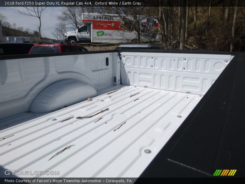 Oxford White / Earth Gray 2018 Ford F350 Super Duty XL Regular Cab 4x4