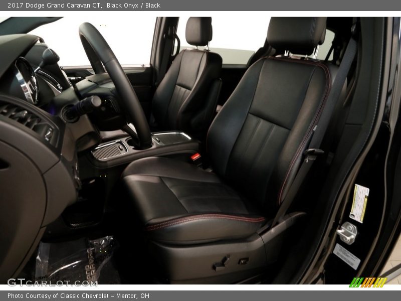 Black Onyx / Black 2017 Dodge Grand Caravan GT