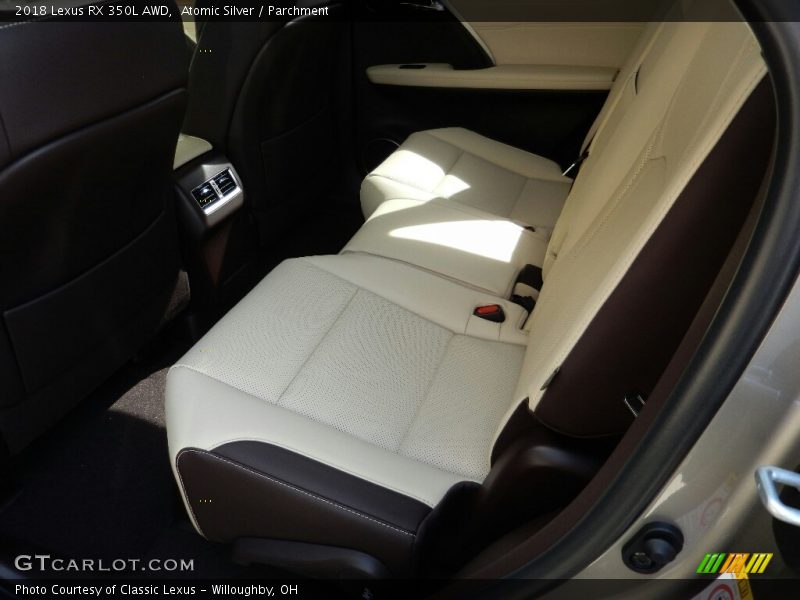 Atomic Silver / Parchment 2018 Lexus RX 350L AWD