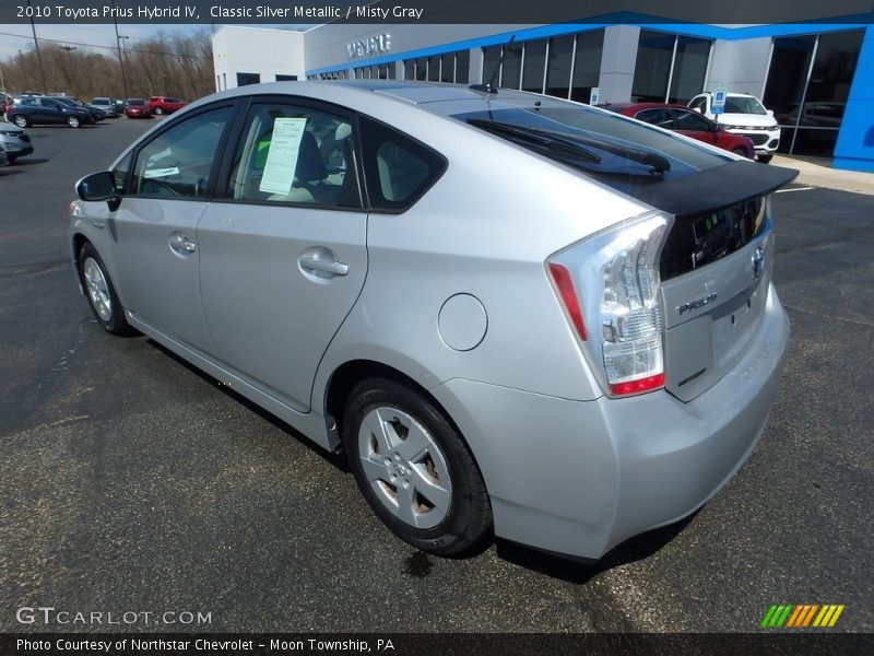 Classic Silver Metallic / Misty Gray 2010 Toyota Prius Hybrid IV