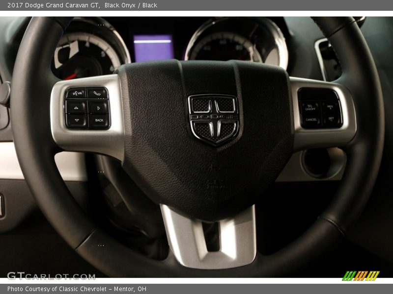 Black Onyx / Black 2017 Dodge Grand Caravan GT