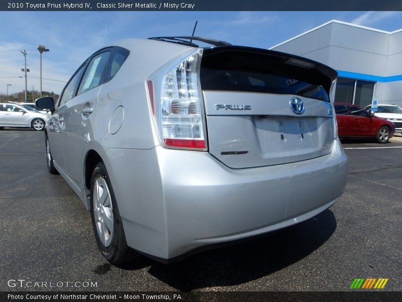 Classic Silver Metallic / Misty Gray 2010 Toyota Prius Hybrid IV