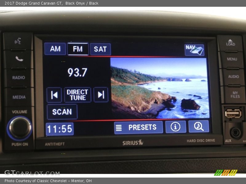 Black Onyx / Black 2017 Dodge Grand Caravan GT