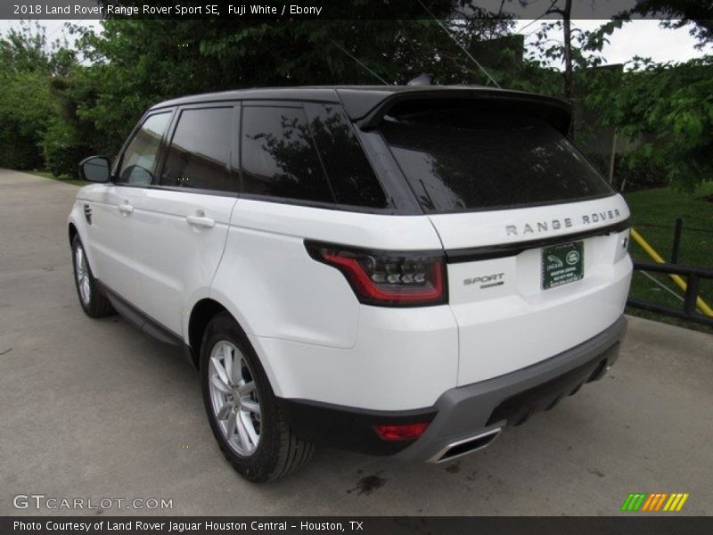 Fuji White / Ebony 2018 Land Rover Range Rover Sport SE