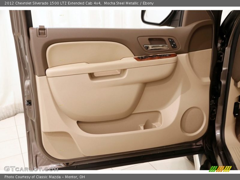 Mocha Steel Metallic / Ebony 2012 Chevrolet Silverado 1500 LTZ Extended Cab 4x4