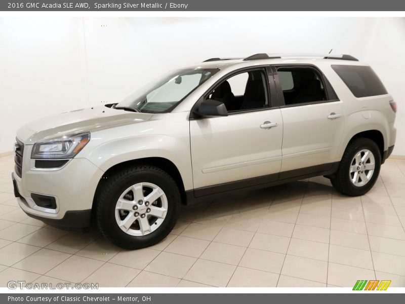 Sparkling Silver Metallic / Ebony 2016 GMC Acadia SLE AWD