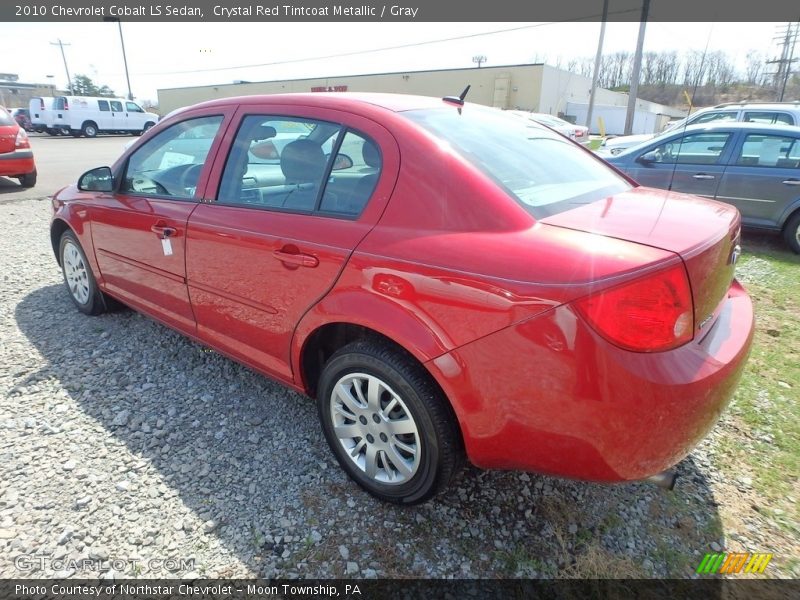 Crystal Red Tintcoat Metallic / Gray 2010 Chevrolet Cobalt LS Sedan