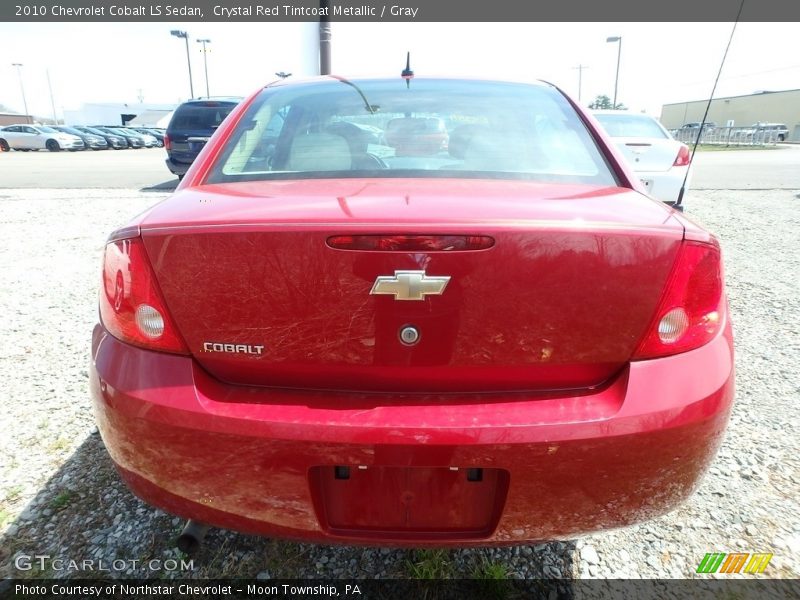 Crystal Red Tintcoat Metallic / Gray 2010 Chevrolet Cobalt LS Sedan