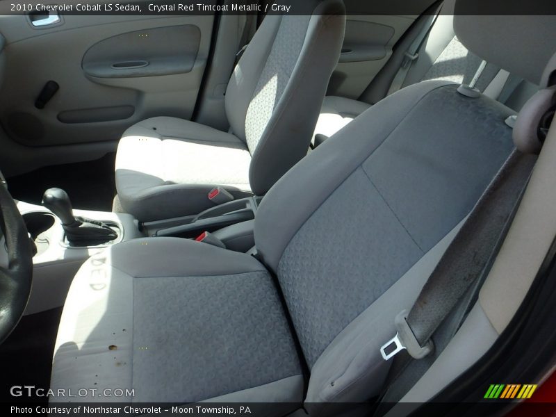 Crystal Red Tintcoat Metallic / Gray 2010 Chevrolet Cobalt LS Sedan