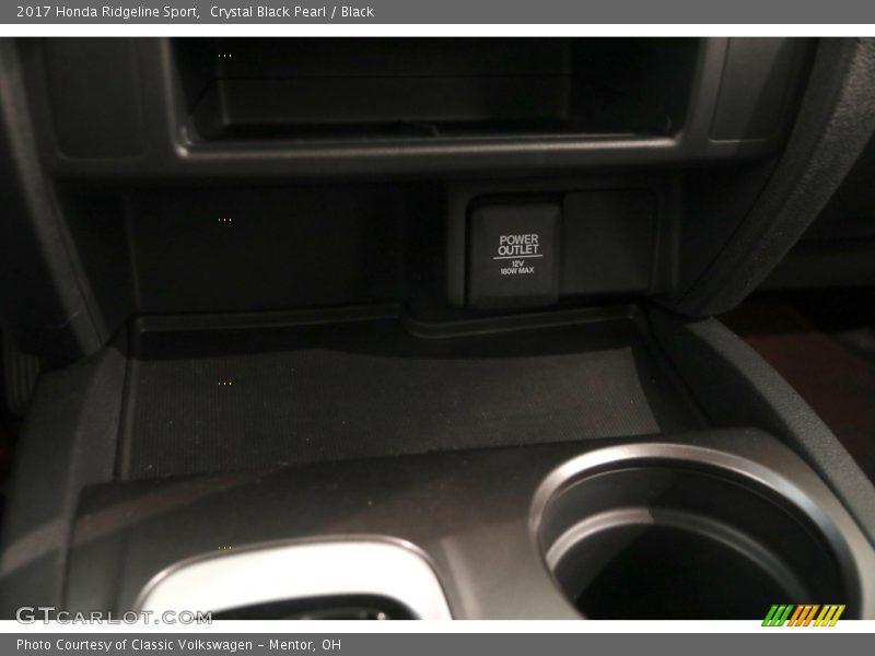 Crystal Black Pearl / Black 2017 Honda Ridgeline Sport
