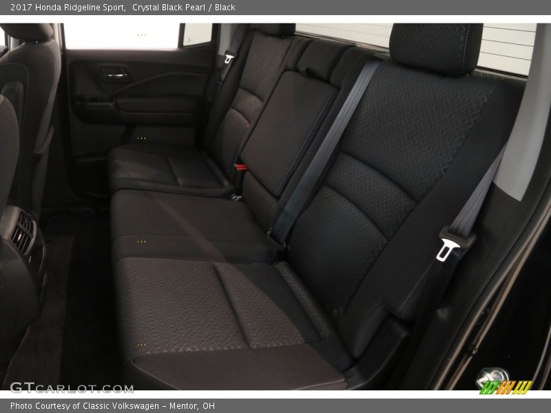 Crystal Black Pearl / Black 2017 Honda Ridgeline Sport