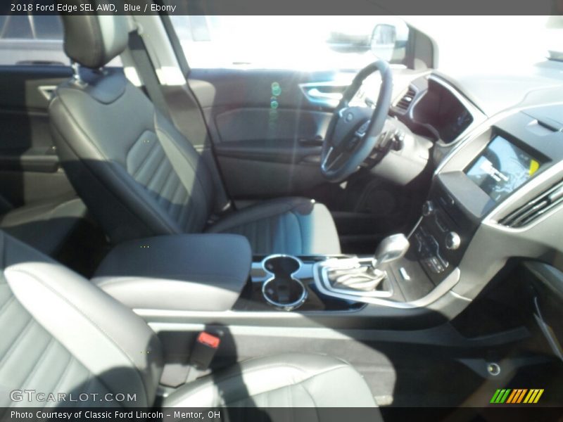 Blue / Ebony 2018 Ford Edge SEL AWD
