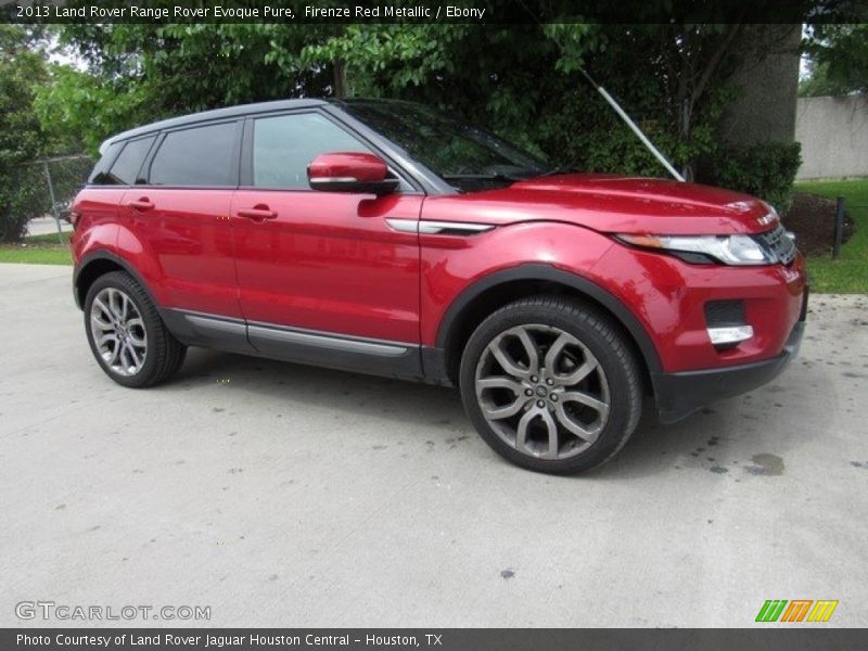 Firenze Red Metallic / Ebony 2013 Land Rover Range Rover Evoque Pure