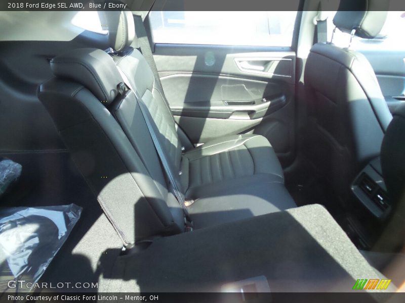 Blue / Ebony 2018 Ford Edge SEL AWD