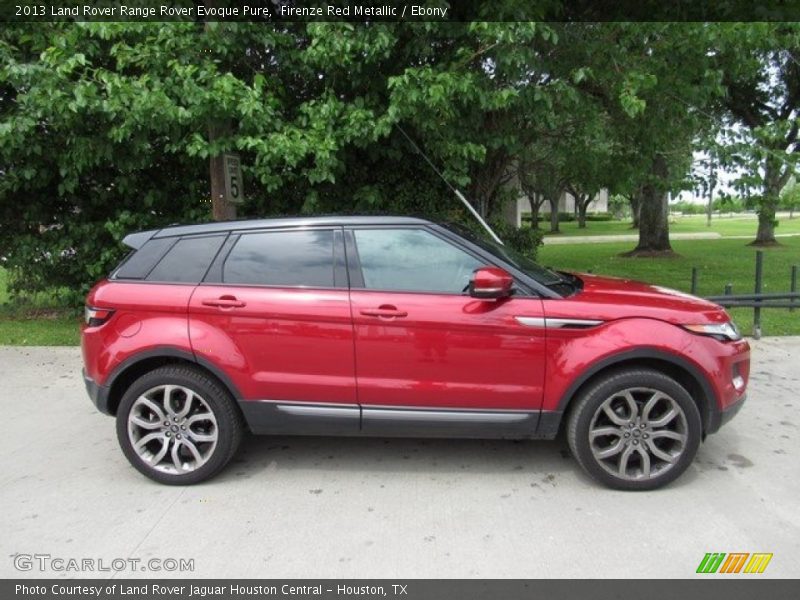 Firenze Red Metallic / Ebony 2013 Land Rover Range Rover Evoque Pure