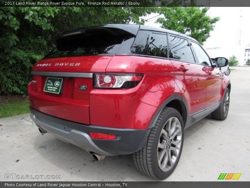 Firenze Red Metallic / Ebony 2013 Land Rover Range Rover Evoque Pure