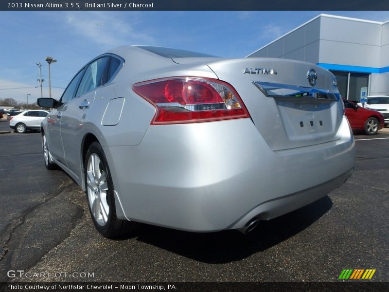 Brilliant Silver / Charcoal 2013 Nissan Altima 3.5 S