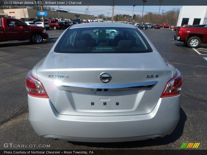 Brilliant Silver / Charcoal 2013 Nissan Altima 3.5 S