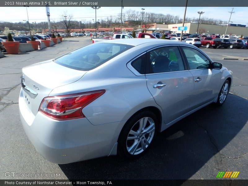 Brilliant Silver / Charcoal 2013 Nissan Altima 3.5 S