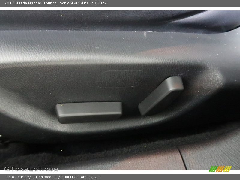 Sonic Silver Metallic / Black 2017 Mazda Mazda6 Touring