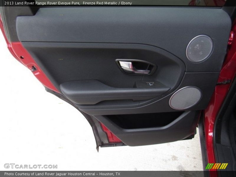 Firenze Red Metallic / Ebony 2013 Land Rover Range Rover Evoque Pure