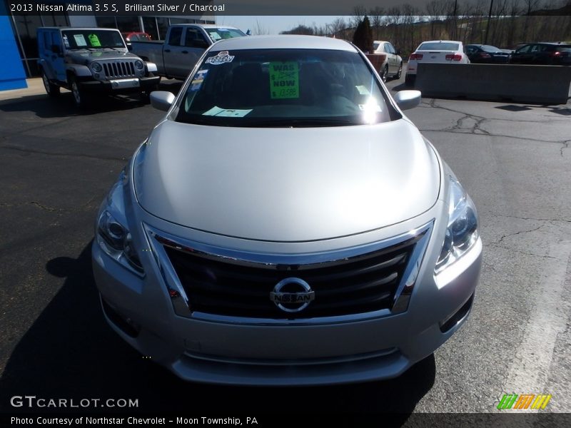 Brilliant Silver / Charcoal 2013 Nissan Altima 3.5 S