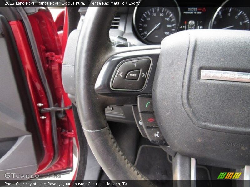 Firenze Red Metallic / Ebony 2013 Land Rover Range Rover Evoque Pure