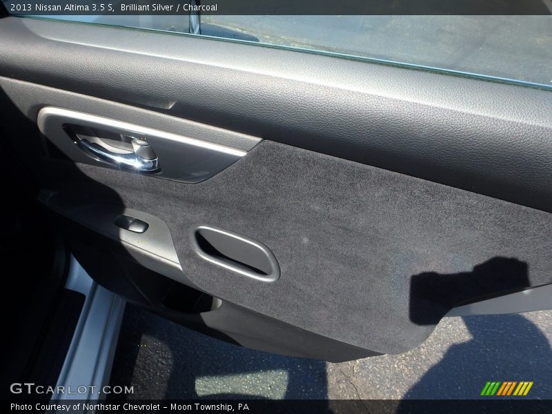 Brilliant Silver / Charcoal 2013 Nissan Altima 3.5 S