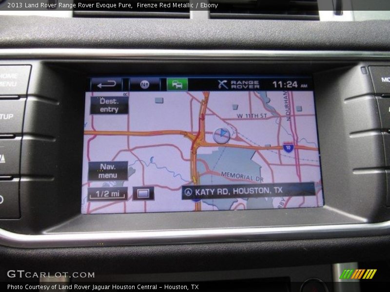 Firenze Red Metallic / Ebony 2013 Land Rover Range Rover Evoque Pure