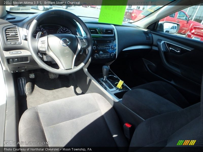 Brilliant Silver / Charcoal 2013 Nissan Altima 3.5 S