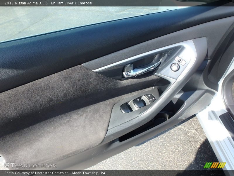 Brilliant Silver / Charcoal 2013 Nissan Altima 3.5 S