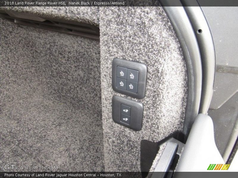Narvik Black / Espresso/Almond 2018 Land Rover Range Rover HSE