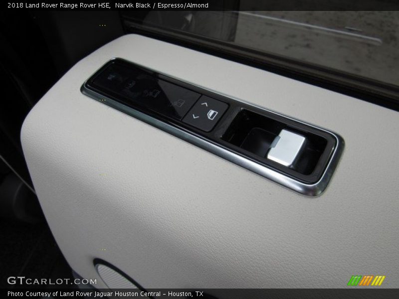 Narvik Black / Espresso/Almond 2018 Land Rover Range Rover HSE
