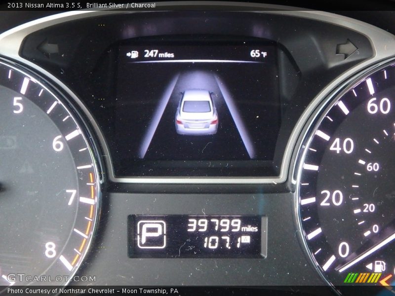 Brilliant Silver / Charcoal 2013 Nissan Altima 3.5 S